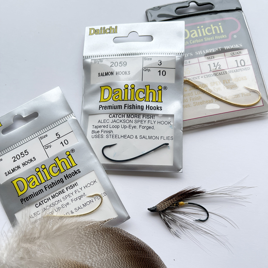 Daiichi Salmon Hooks 2055（Size：5）