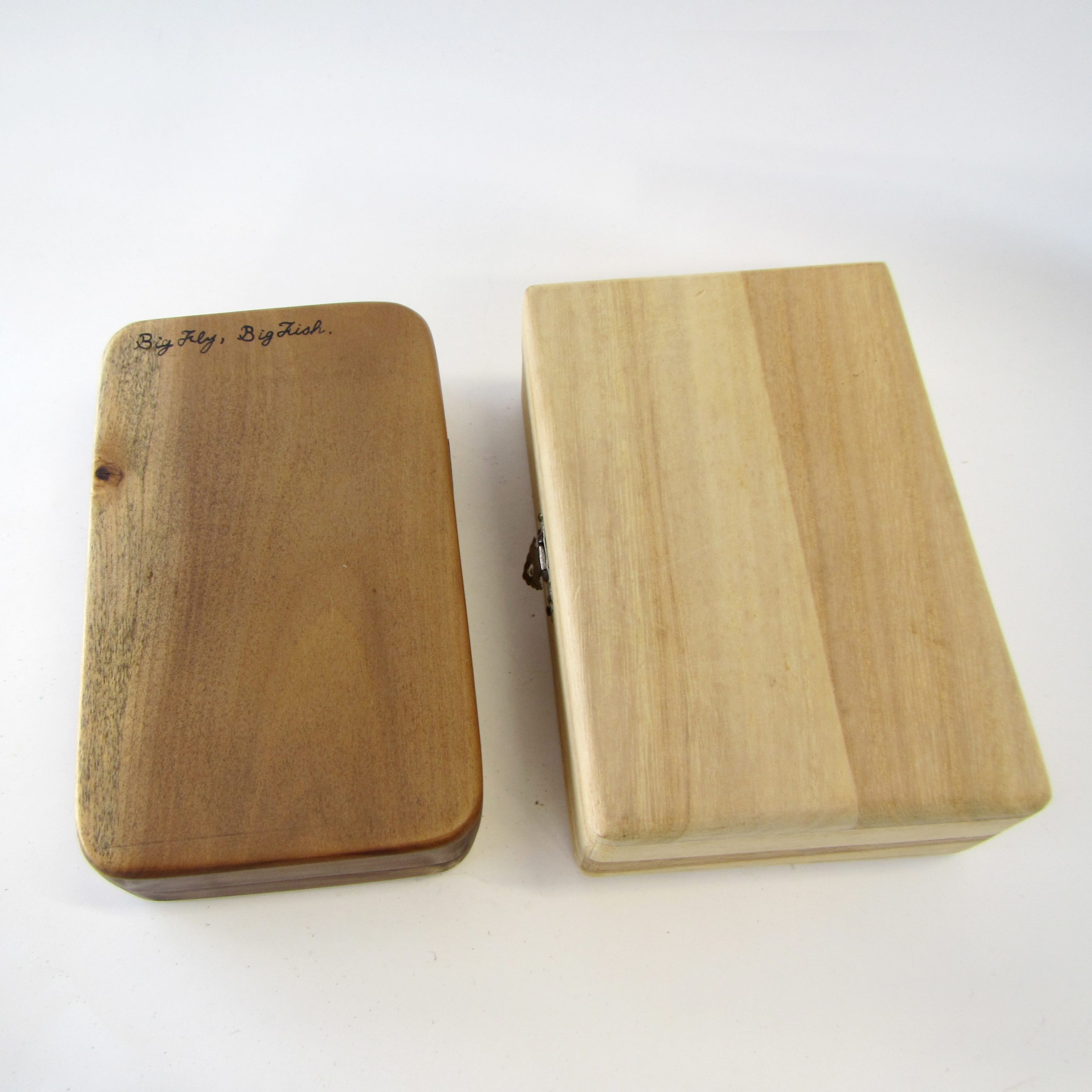 木製フライBOX(無銘) 2ヶセット