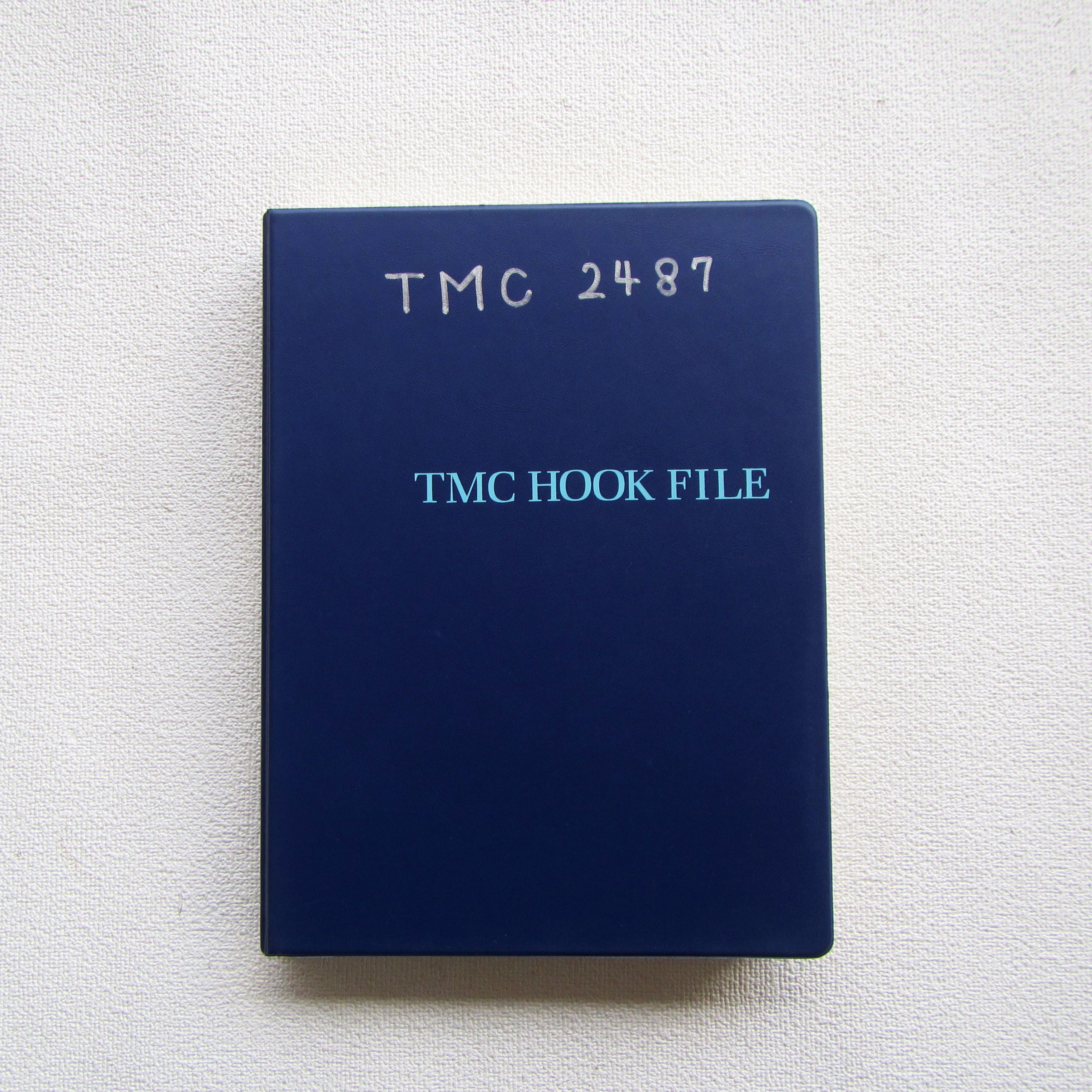 TMC2487と2487G 計1622本セット フックファイル付