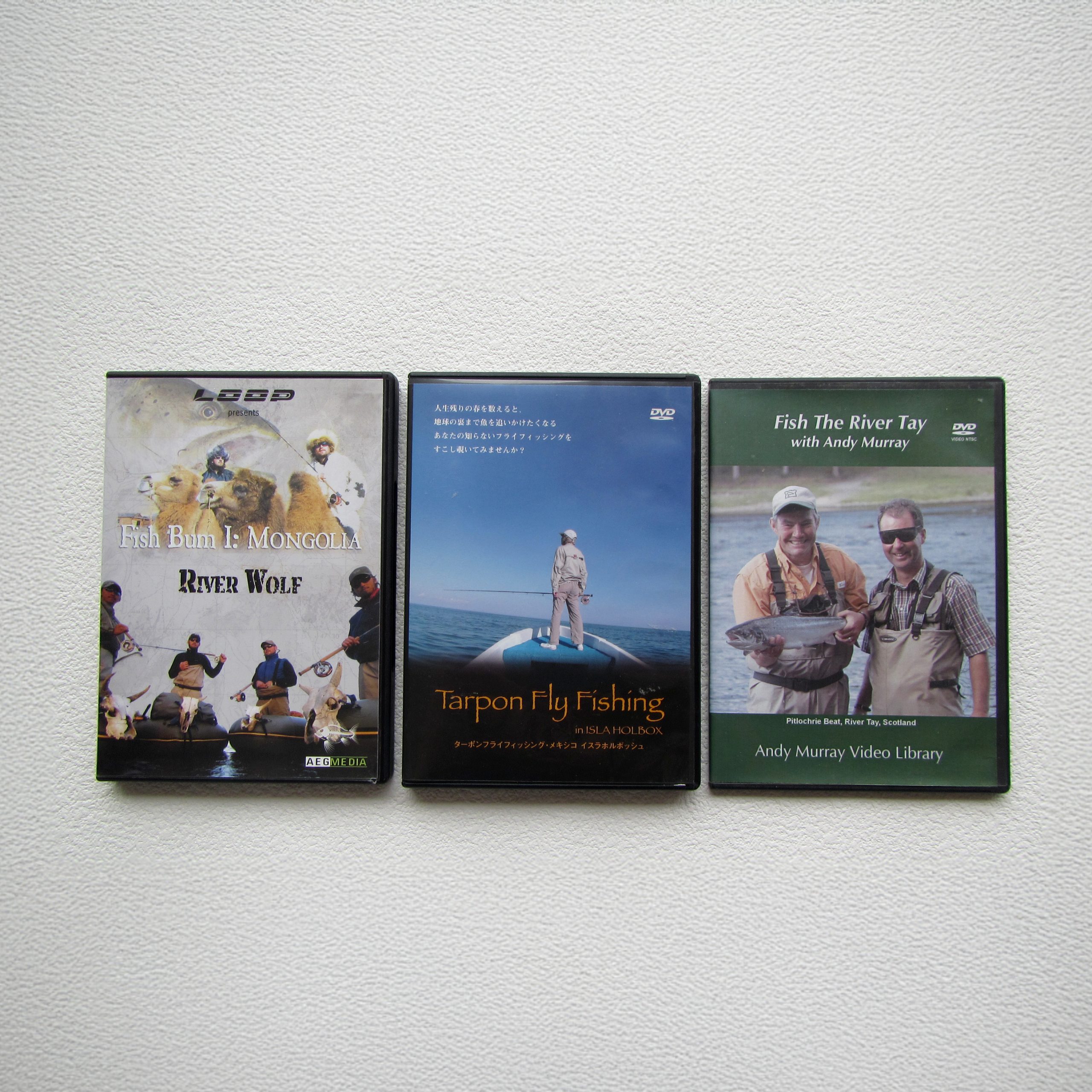 海外フライフィッシング DVD 3巻セット